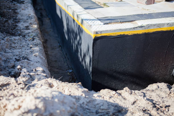 Residential Exterior Waterproofing installation at a Boyce, VA home by SJ Waterproofing Pros
